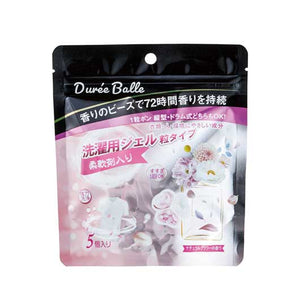  【24個単位】デュリボール洗濯用ジェル５個入　フラワーの香り