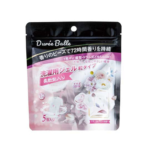  【24個単位】デュリボール洗濯用ジェル５個入　フラワーの香り