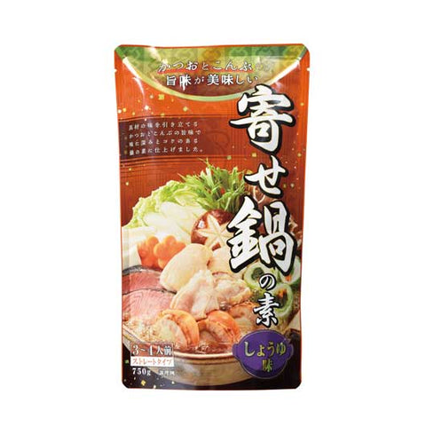  【15個単位】寄せ鍋の素７５０ｇ＆〆のうどん２００ｇセット
