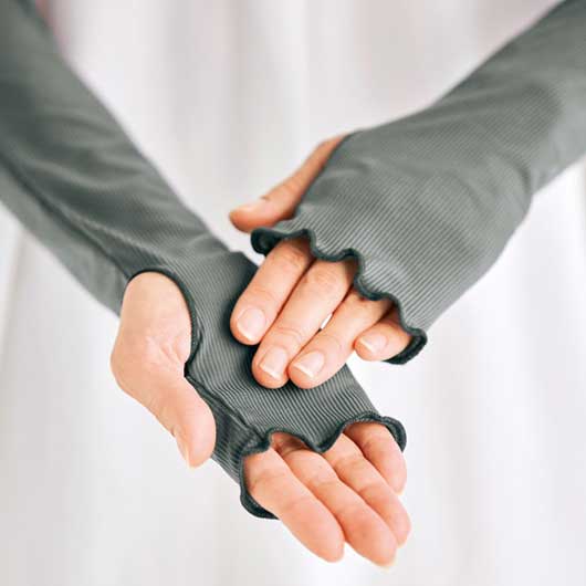 ひんやりベール　ＵＶカットアームカバー画像7