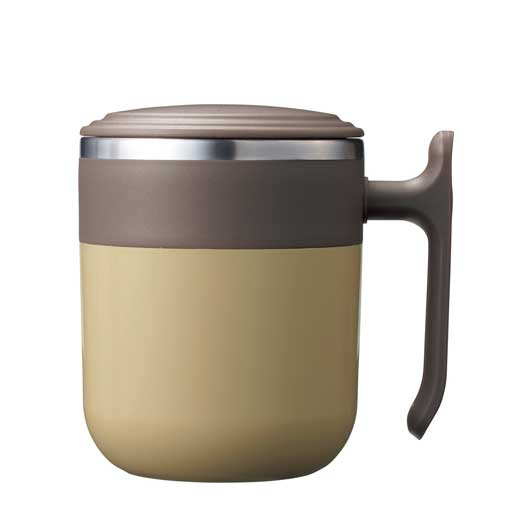 フタ付ダブルウォールステンレスマグ画像3