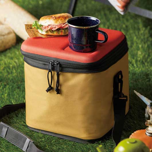  キャンプス　ハードシェル収納保冷温バッグ