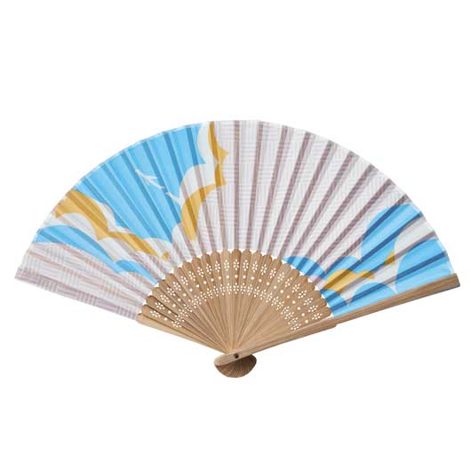 夏景色扇子画像3