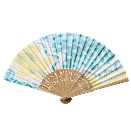 夏景色扇子画像5