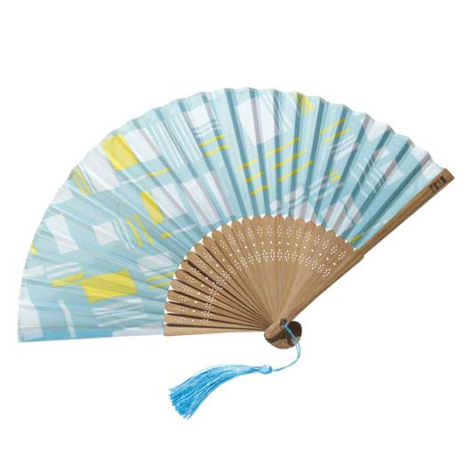 伊砂文様　涼彩扇子画像9