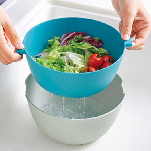  水切りざる＆ボウルセット