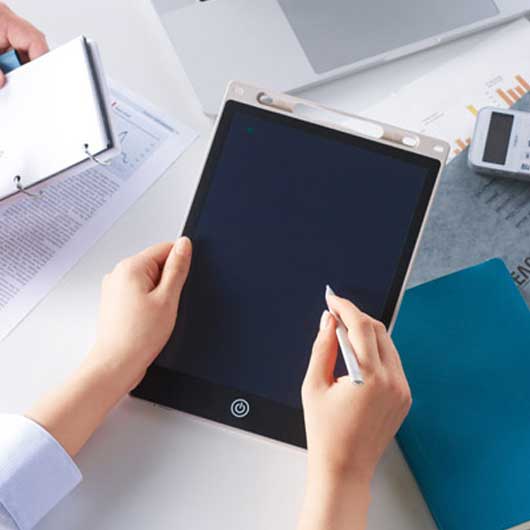  ペタっと貼れる！電子メモパッド　ラージ