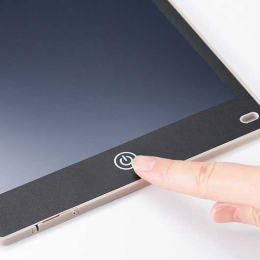 ペタっと貼れる！電子メモパッド　ラージ画像4