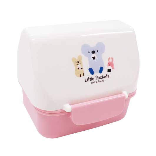  Ｌｉｔｔｌｅ　Ｐｏｃｋｅｔｓ　おにぎりお弁当箱　ピンク