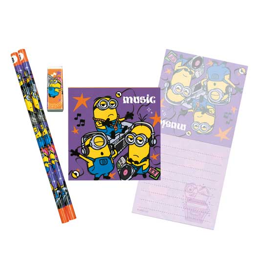 ミニオンズおりがみメモ文具４点セット画像3