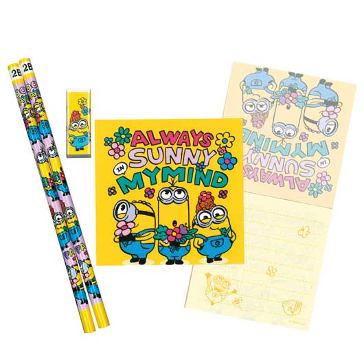 ミニオンズおりがみメモ文具４点セット画像4