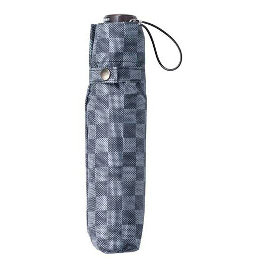 モノクロ和柄　晴雨兼用折りたたみ傘画像5