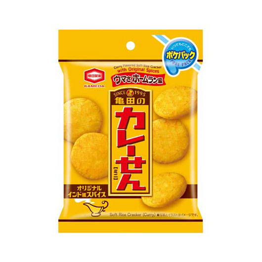  【200個単位】亀田のポケパック　カレーせん