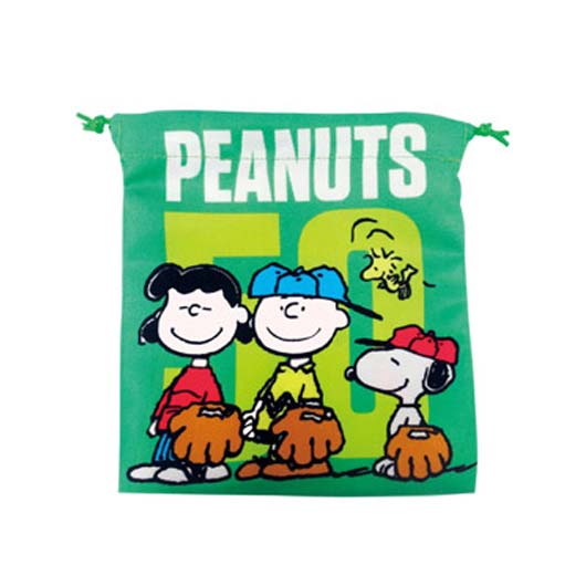 スヌーピー　コップ＆巾着セット画像2