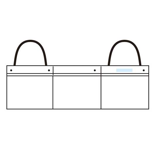 カーニモ　バッグになる収納ロングポケット画像10