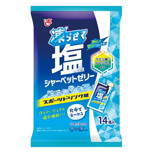 【32個単位】凍らせて塩シャーベットゼリー　スポーツドリンク味画像2