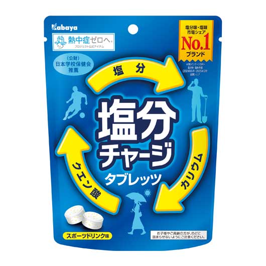 【96個単位】カバヤ　塩分チャージタブレット画像2