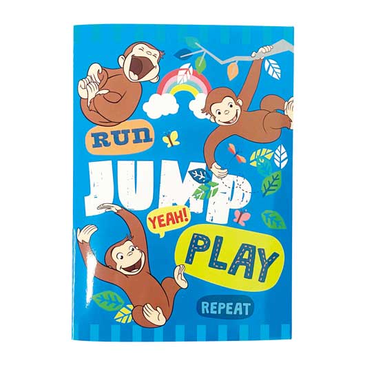 おさるのジョージＢＩＧメモ文具５点セット画像2
