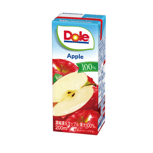  【90個単位】Ｄｏｌｅ１００％パックジュース　アップル