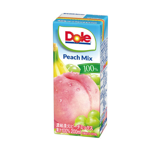  【90個単位】Ｄｏｌｅ１００％パックジュース　ピーチフルーツミックス