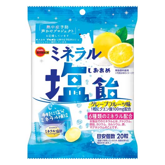 【48個単位】ブルボン　ミネラル塩飴画像2
