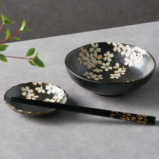 【120個単位】宇野千代　リサイクル陶器「しずか桜」豆皿画像4