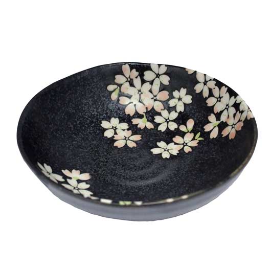 【48個単位】宇野千代　リサイクル陶器「しずか桜」中鉢画像2