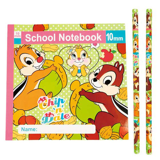 キャラクターカラフル学習帳えんぴつセット画像9
