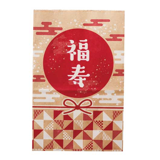 【120個単位】えんぎもん福袋　来福日用品４点セット画像5