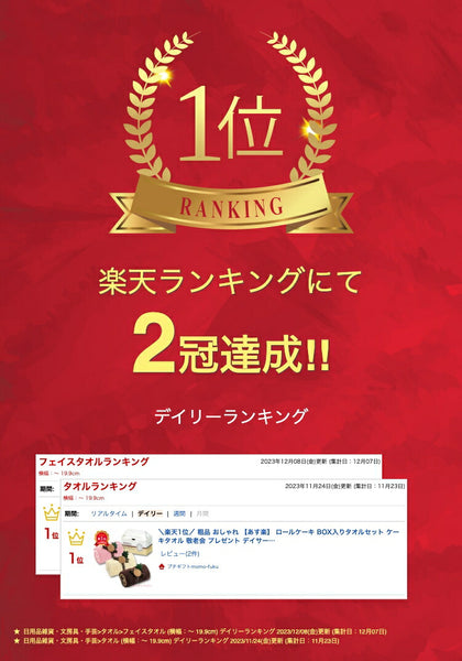 ルプティール　ケーキタオル画像2