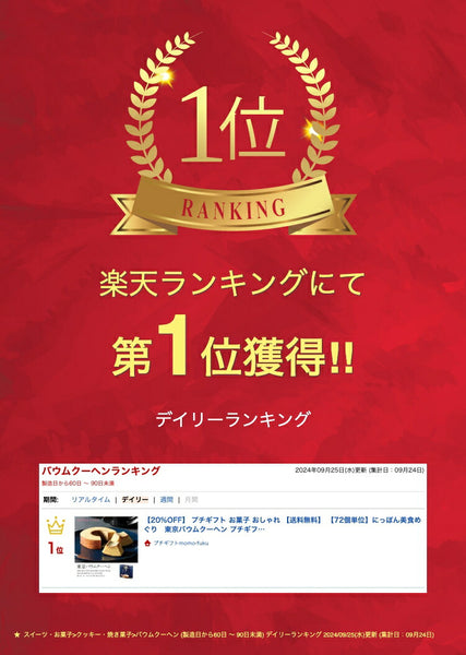 【72個単位】にっぽん美食めぐり　東京バウムクーヘン画像2