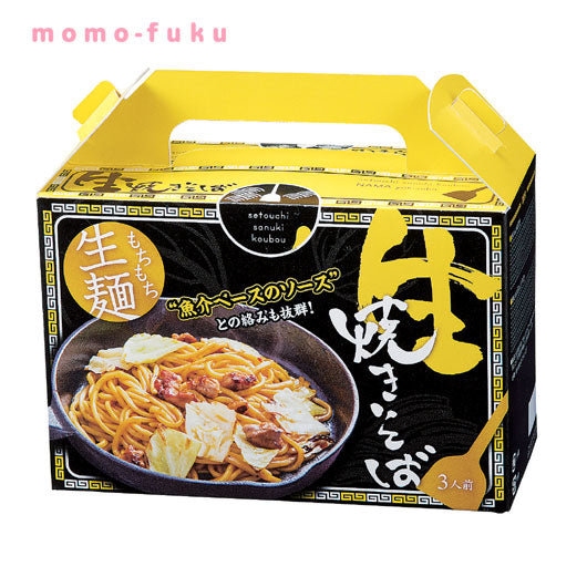 もちもち生麺　魚介ソース焼きそば３食入【24個単位】画像2