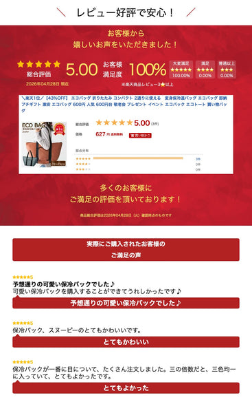 ２通りに使える　変身保冷温バッグ画像12