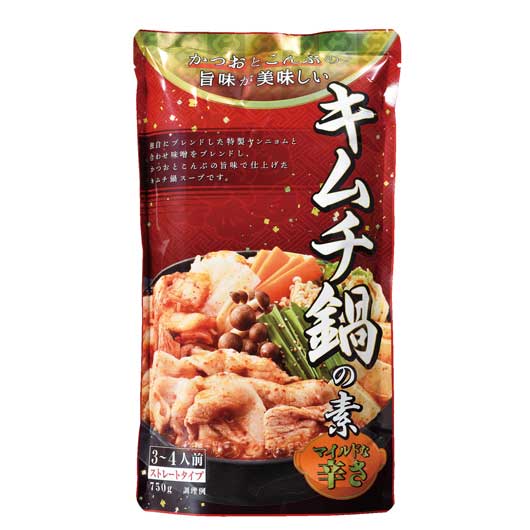【18個単位】あったか鍋の素　キムチ鍋７５０ｇ画像2