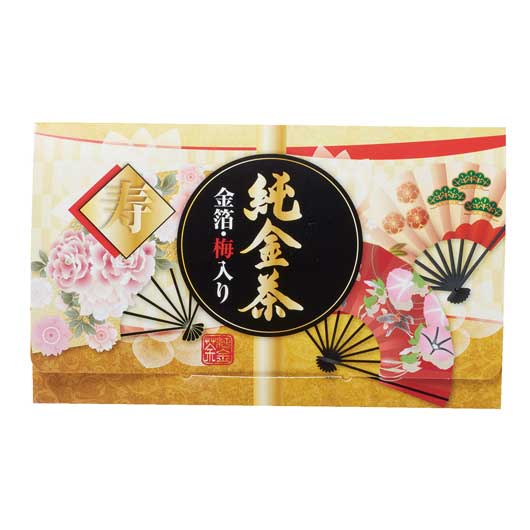 【200個単位】梅入り純金茶３包（おみくじ付）画像2
