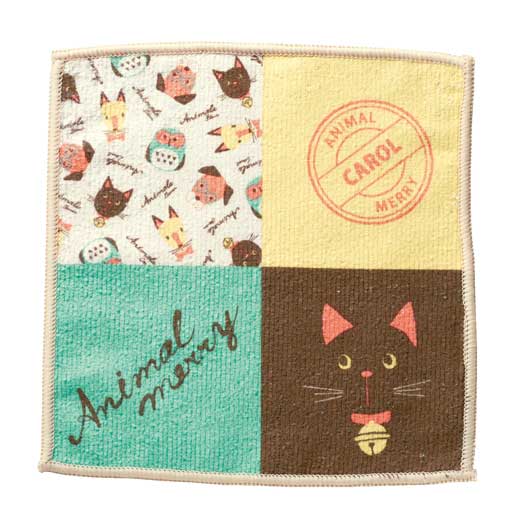 【プチギフト 200円】アニマルメリー　パネルハンカチタオル
タオルハンカチ ミニタオル かわいい 子供 プレゼント 卒園記念品 嬉しかったもの 卒園 記念品 卒園祝い お祝い 子供会  誕生日プレゼント 実用ギフト 粗品 販促品 景品 イベント画像7