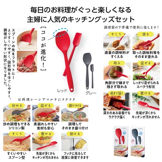 これは便利！ラクラク調理スプーンセット画像2