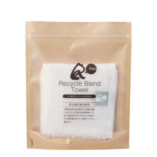 【プチギフト 200円】リル　再生ブレンドハンカチタオル
タオルハンカチ ミニタオル ちょっとしたお礼 記念品 敬老会 プレゼント 敬老の日 日用品 無地 シンプル おしゃれ ノベルティ 大量 実用ギフト 粗品 販促品 景品 イベント画像4