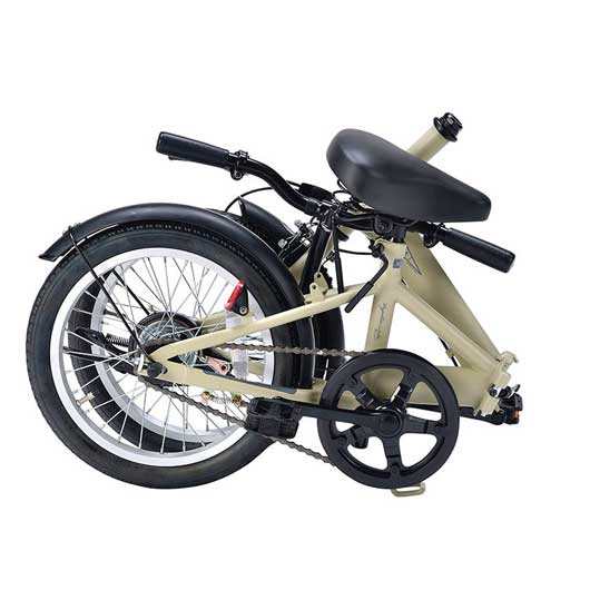 折畳自転車１６インチ　サンドベージュ画像3