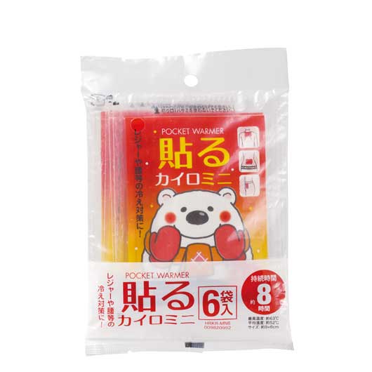 貼るカイロミニ６袋入画像3