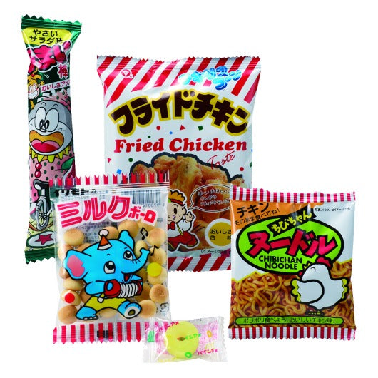 【60個単位】キャラクターバッグ付お菓子５点セット画像3