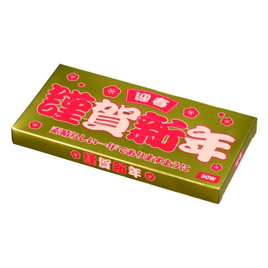 【300個単位】謹賀新年ゴールドＢＯＸティッシュ３０Ｗ画像2