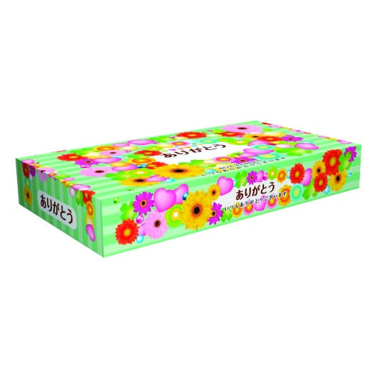 【300個単位】ありがとうＢＯＸティッシュ４０Ｗ画像3