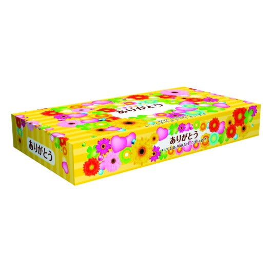 【300個単位】ありがとうＢＯＸティッシュ４０Ｗ画像5