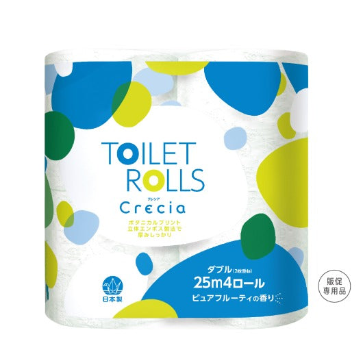  【120個単位】クレシアトイレットロール４ロール（ダブル）