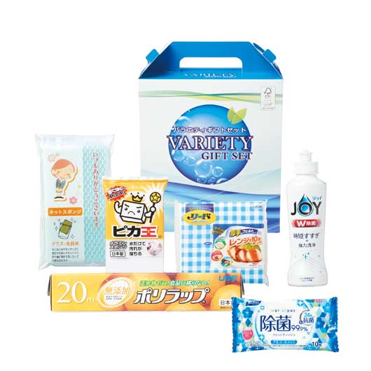 【プチギフト 900円】 【10個単位】ハッピーチョイスギフトセット
雑貨 日用品 ５種 箱入り 便利 販促品 引越し挨拶 お礼 イベント景品 おすすめ画像4