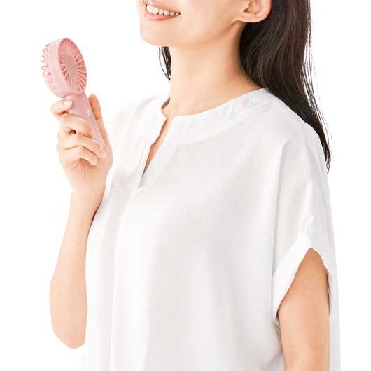 スマホスタンド付き　２ＷＡＹファン画像2