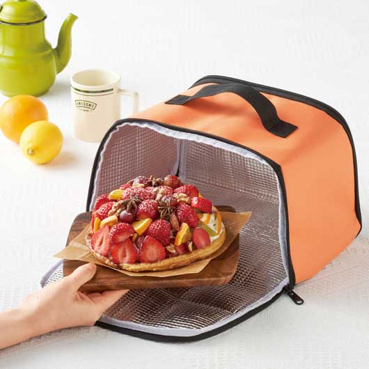 キャンプス　保冷温フルジップランチバッグ画像6