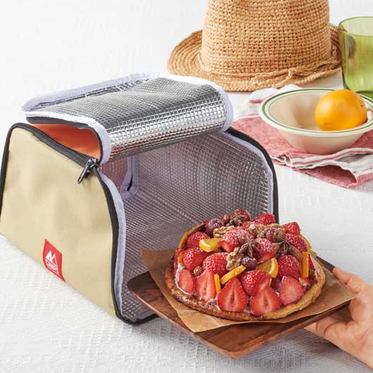 キャンプス　保冷温フルジップランチバッグ画像7