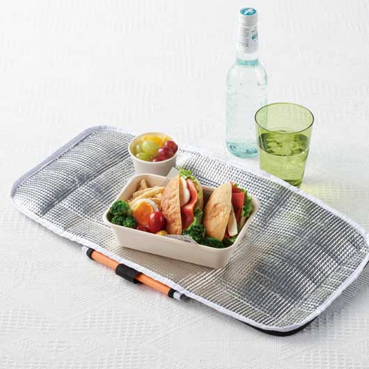 キャンプス　保冷温フルジップランチバッグ画像8